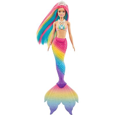 Barbie sirena arcoiris magico gtf89 - 24591394